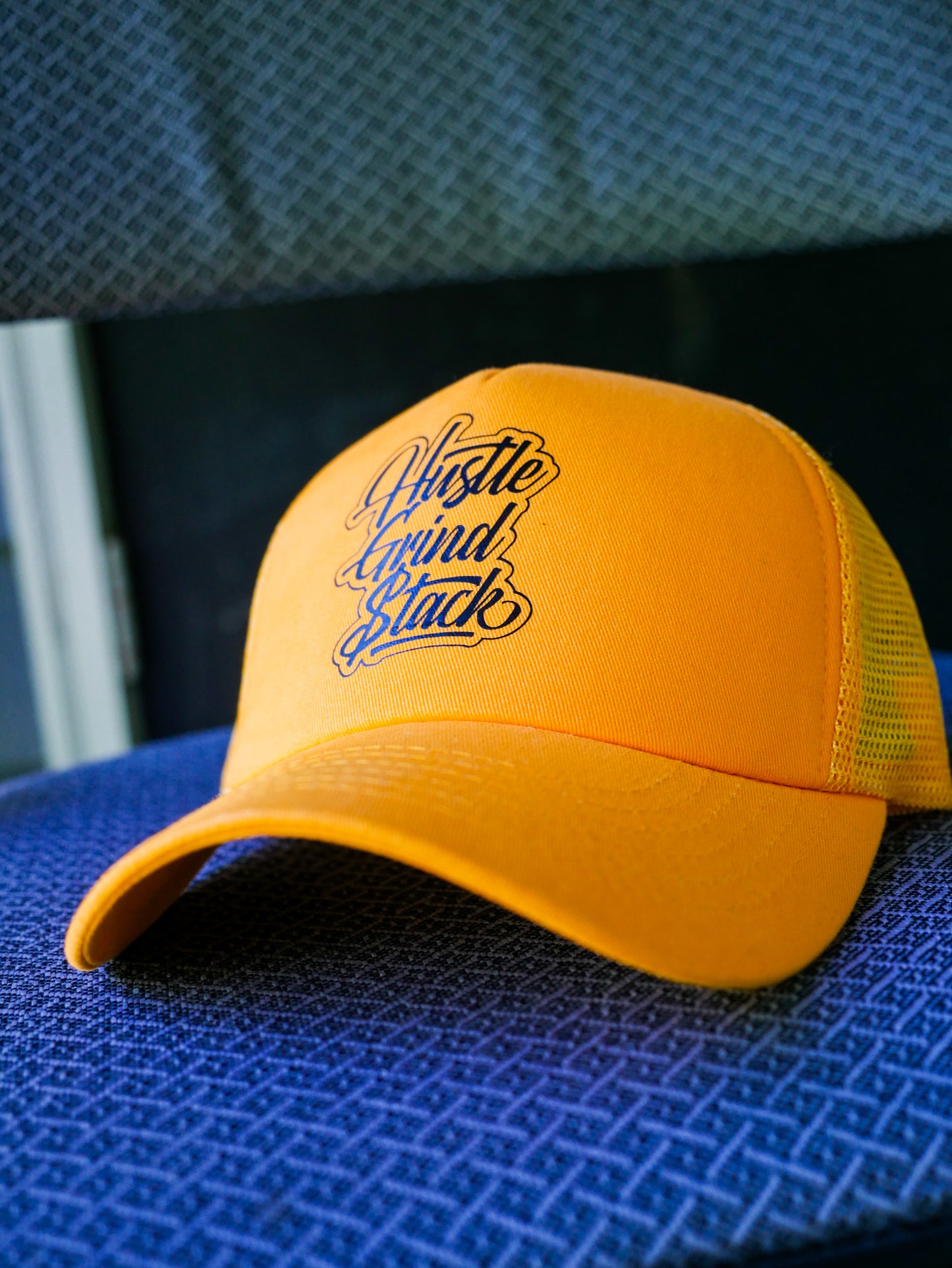 Hustle,Grind, Stack -Trucker Hats