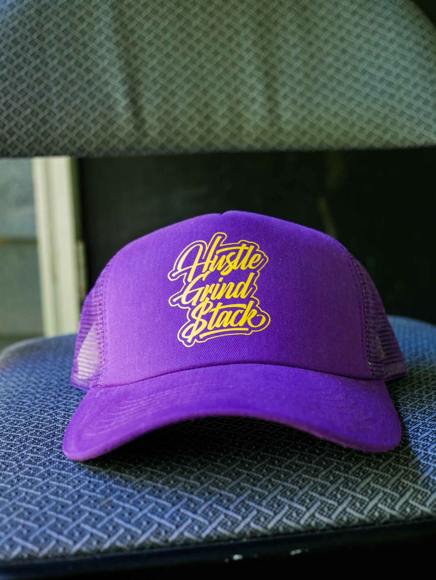 Hustle,Grind, Stack -Trucker Hats