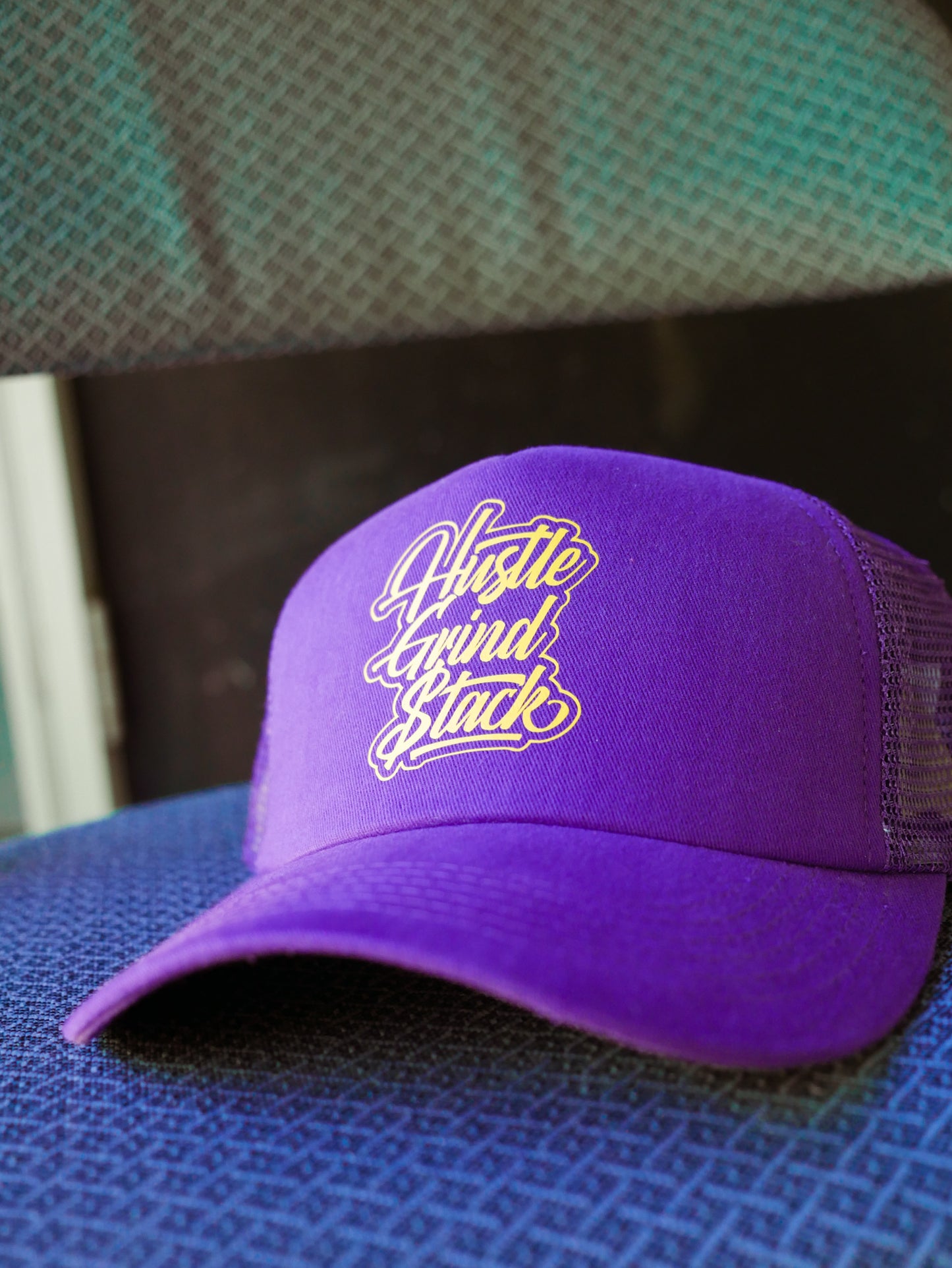 Hustle,Grind, Stack -Trucker Hats