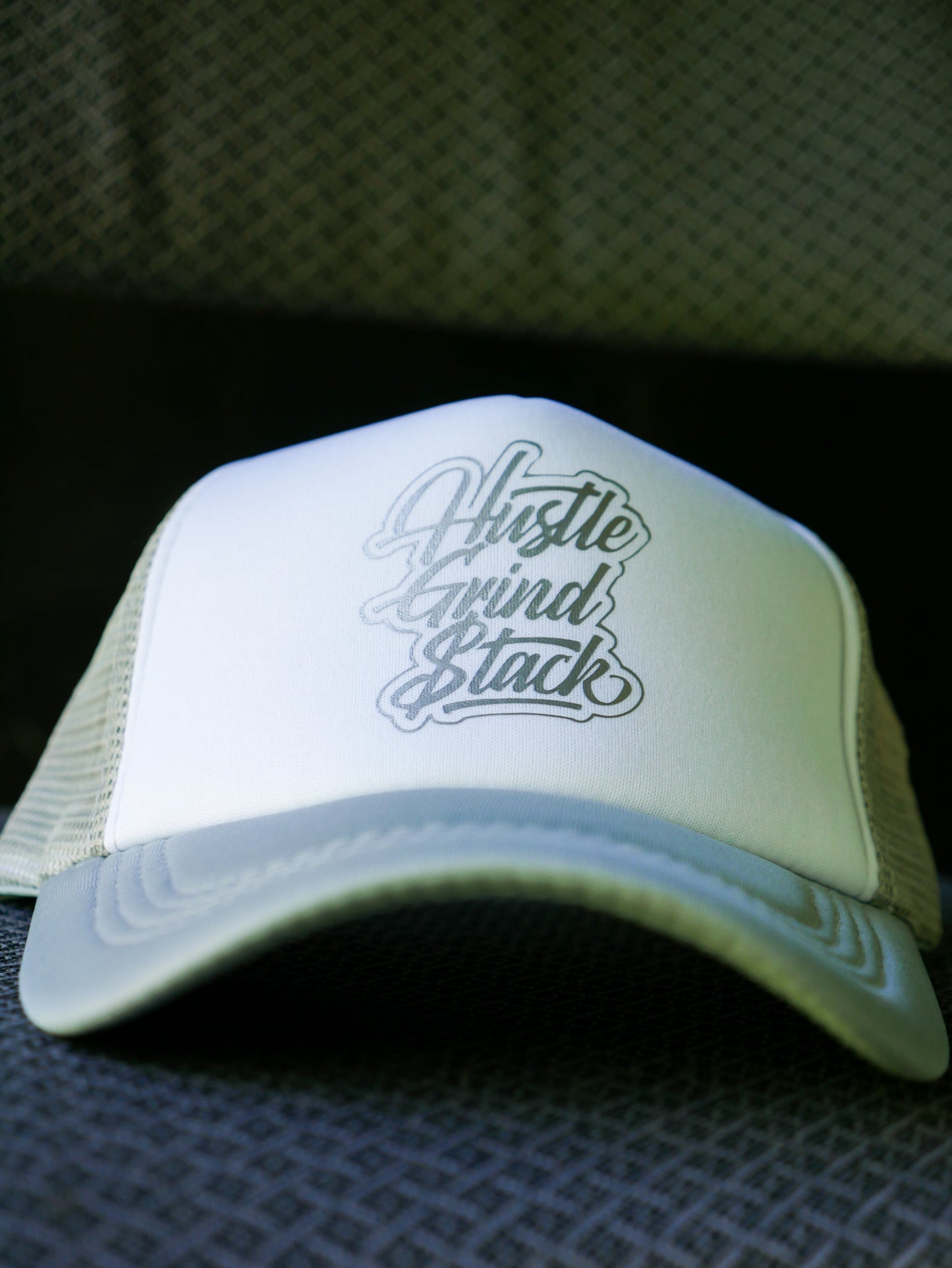 Hustle,Grind, Stack -Trucker Hats