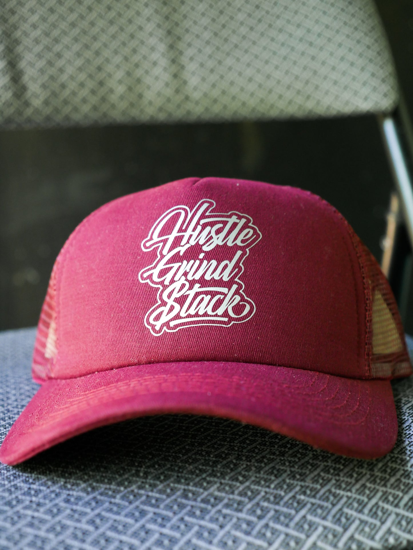 Hustle,Grind, Stack -Trucker Hats
