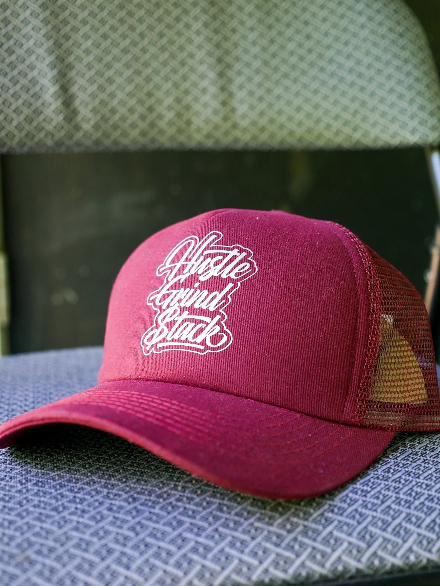 Hustle,Grind, Stack -Trucker Hats