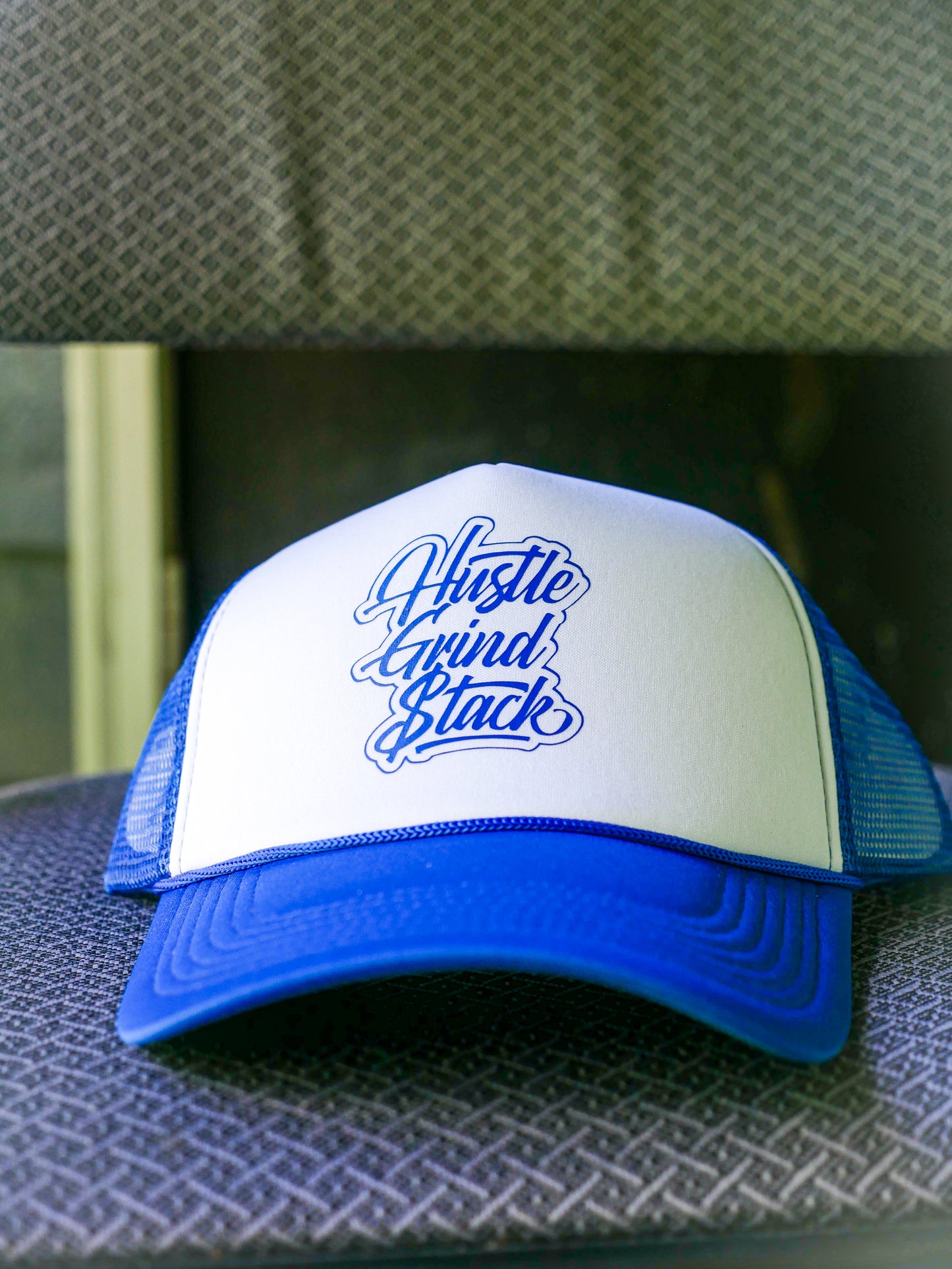 Hustle,Grind, Stack -Trucker Hats