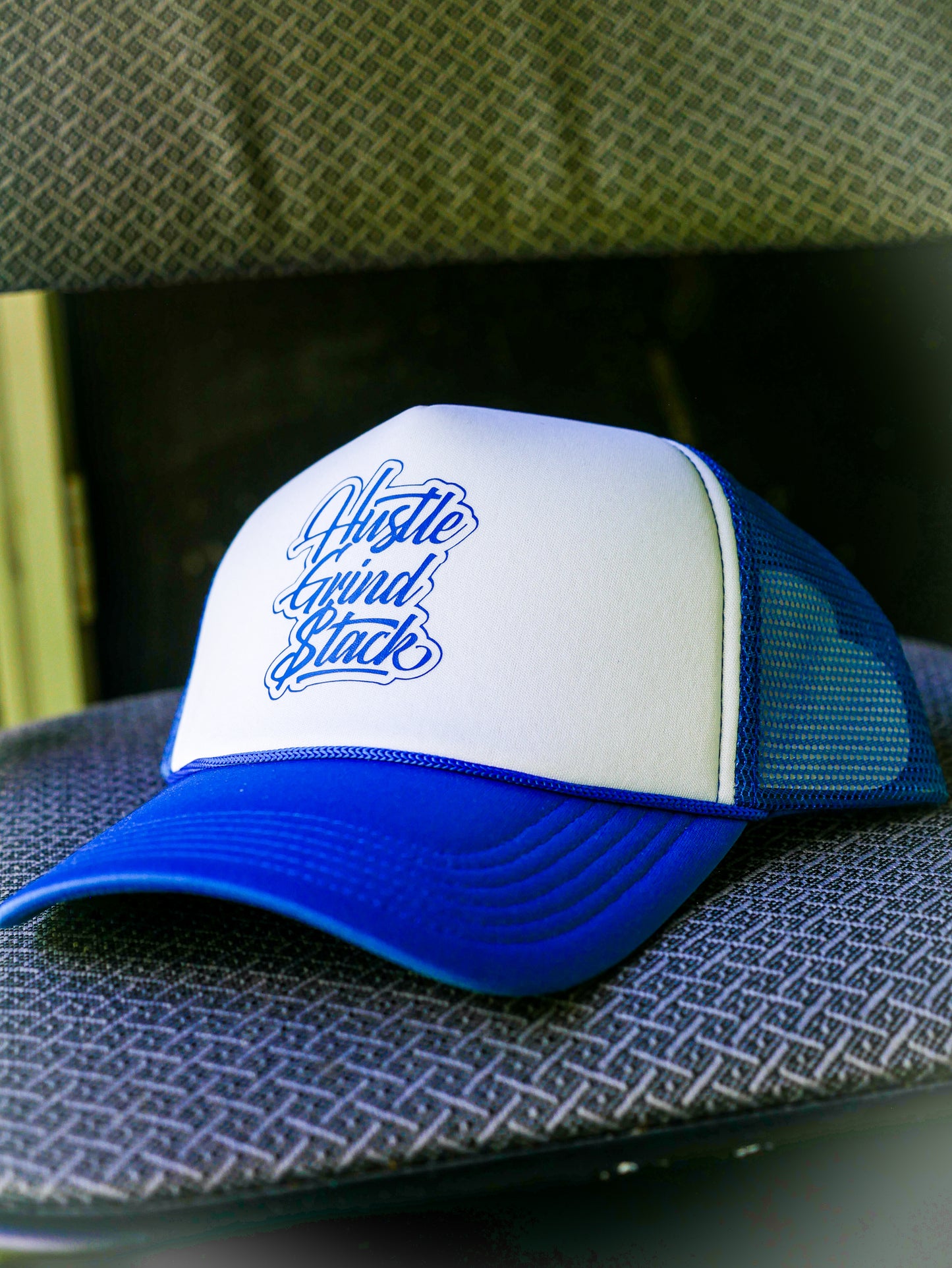 Hustle,Grind, Stack -Trucker Hats