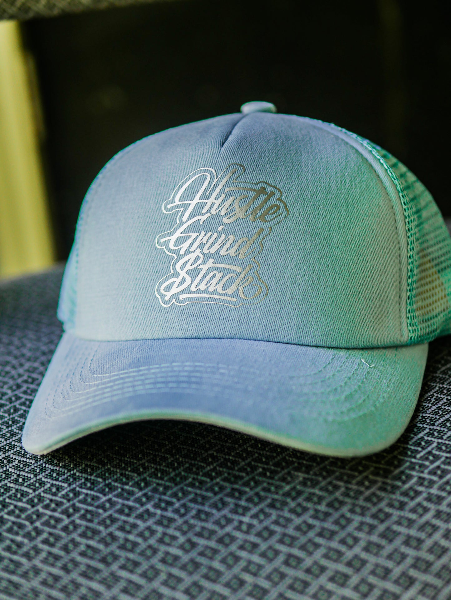 Hustle,Grind, Stack -Trucker Hats