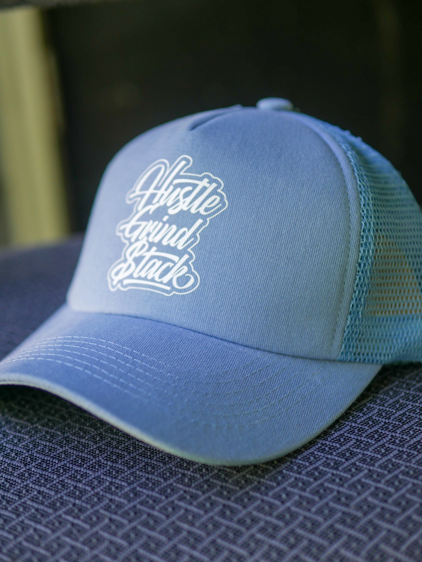 Hustle,Grind, Stack -Trucker Hats
