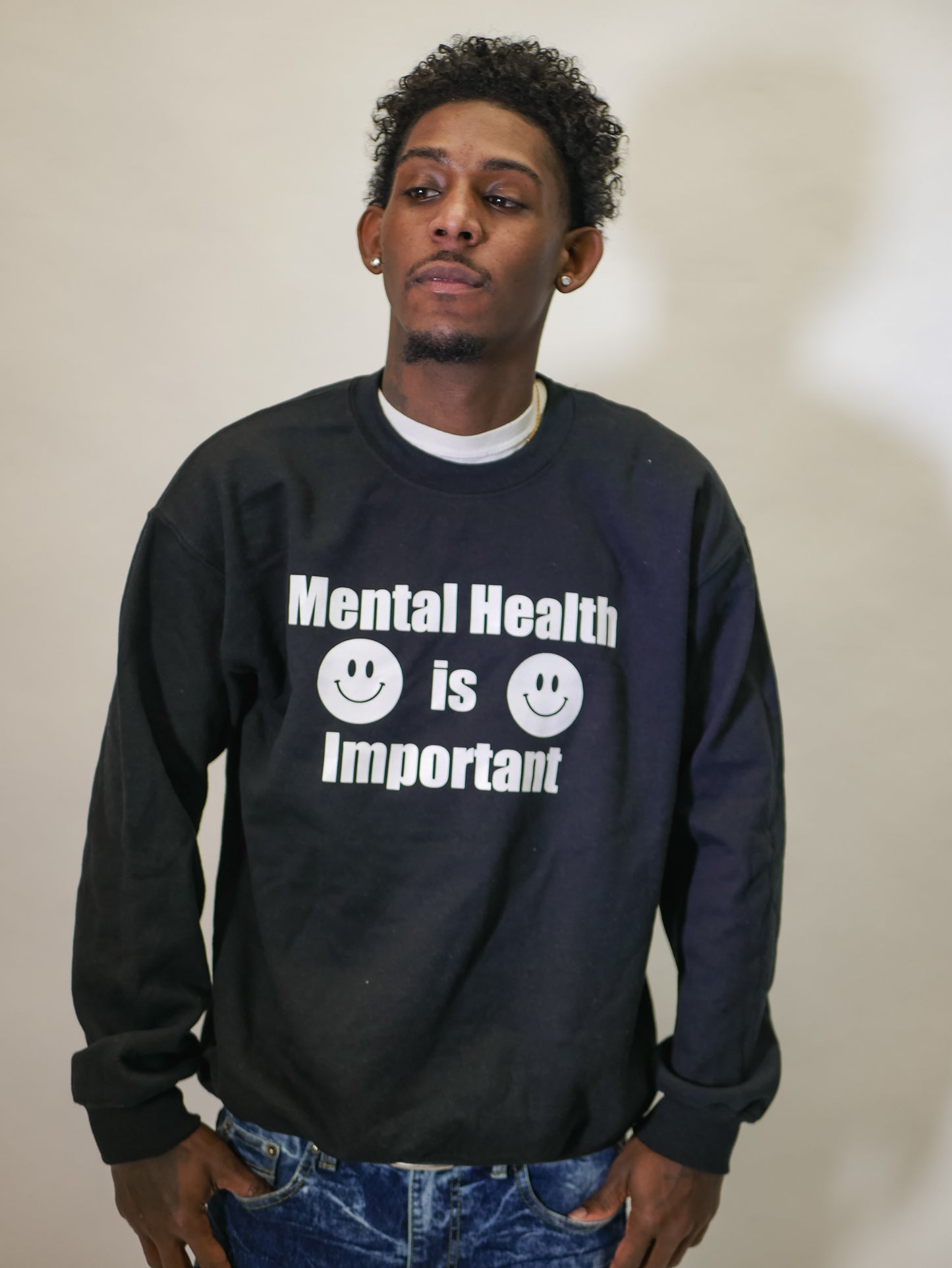 Mental Health is Important Crewneck