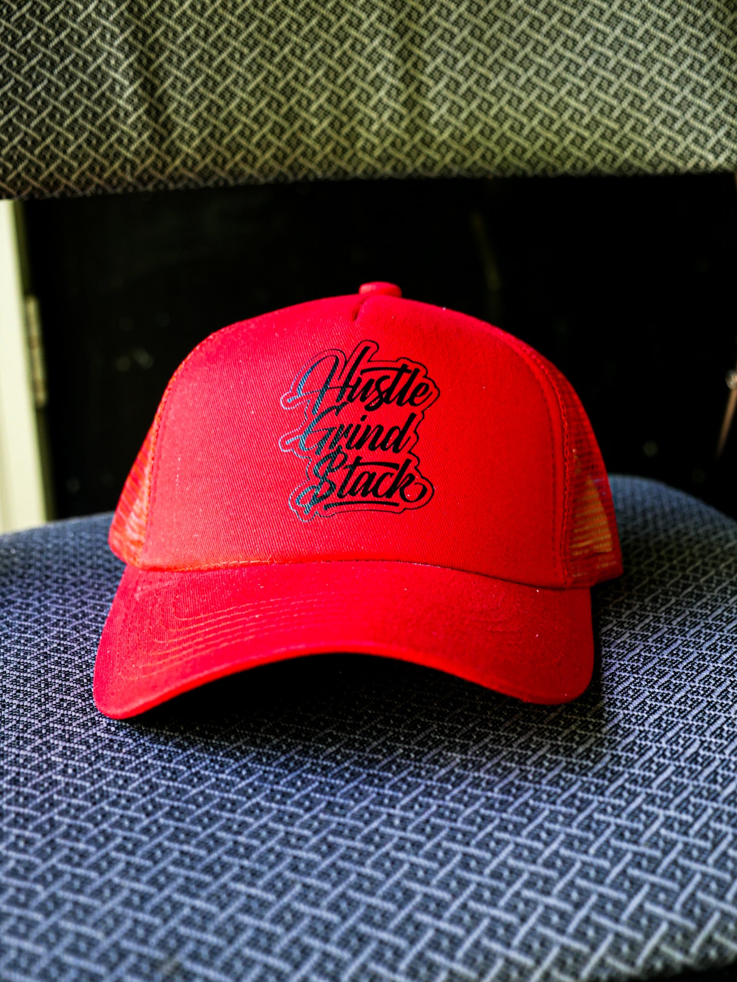 Hustle,Grind, Stack -Trucker Hats