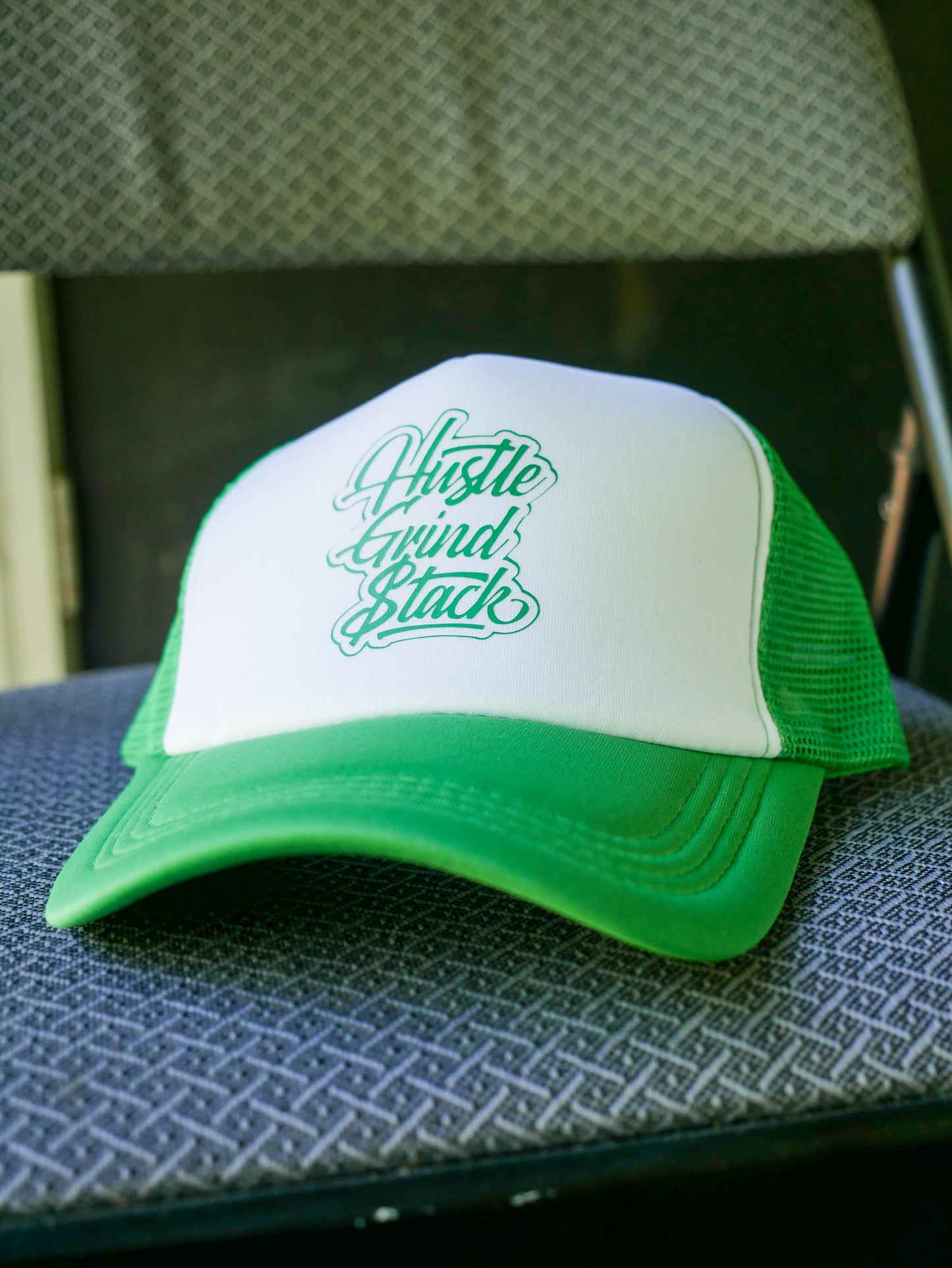 Hustle,Grind, Stack -Trucker Hats