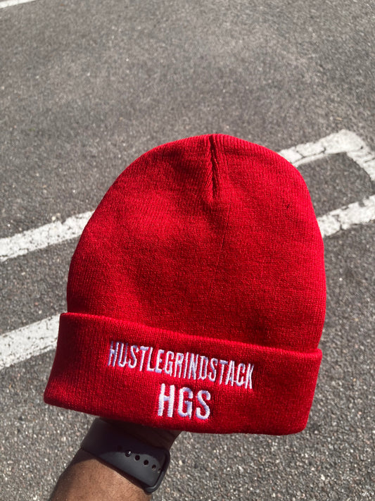 Beanie Hats-HUSTLEGRINDSTACK(HGS)